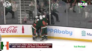 Boys Hockey vs. Canton, 2023 D2 State Championship video thumbnail