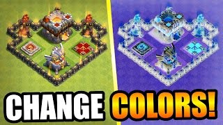 Clash Of Clans - CHANGE COLORS! "NIGHT MODE" - Epic CoC Challenge 2016! screenshot 4