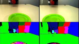 Stereo segmentation: moving camera