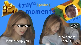 golden tzuyu moments that prove she’s the maknae on top 💛