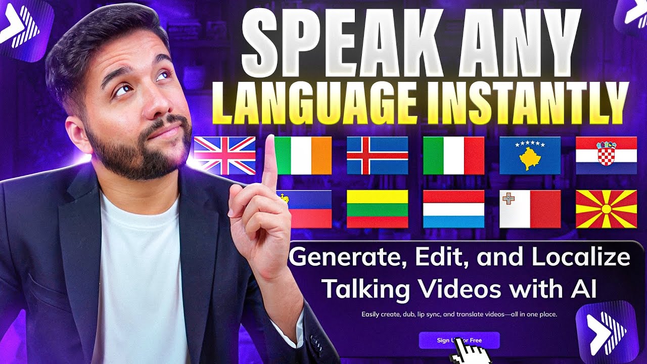 VOZO AI | How I Made My Video Talk in 10 Languages Instantly! 