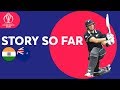 India vs New Zealand - The Story So Far  ICC Cricket ...