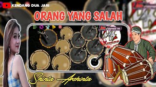 ORANG YANG SALAH‼️COVER REAL DRUM MOD KENDANG ANDROID