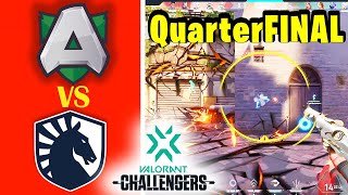 Team Liquid vs Alliance Highlights - VCT Stage 3 Challengers QuarterFinal
