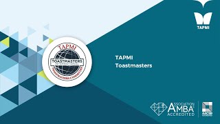 TAPMI Toast Masters