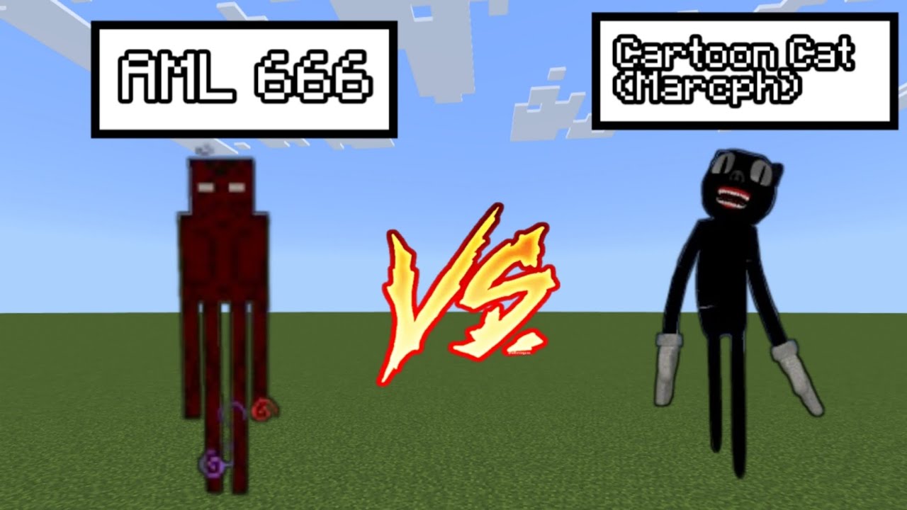 AML 666 vs Cartoon Cat(Marcph) In Minecraft - Minecraft Mob Battle ...