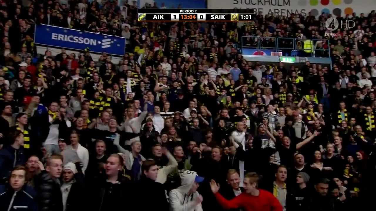 Semifinal 6: AIK 2 - 1 Skellefteå - Elitserien 2012 - (TV4 HD-sändning)