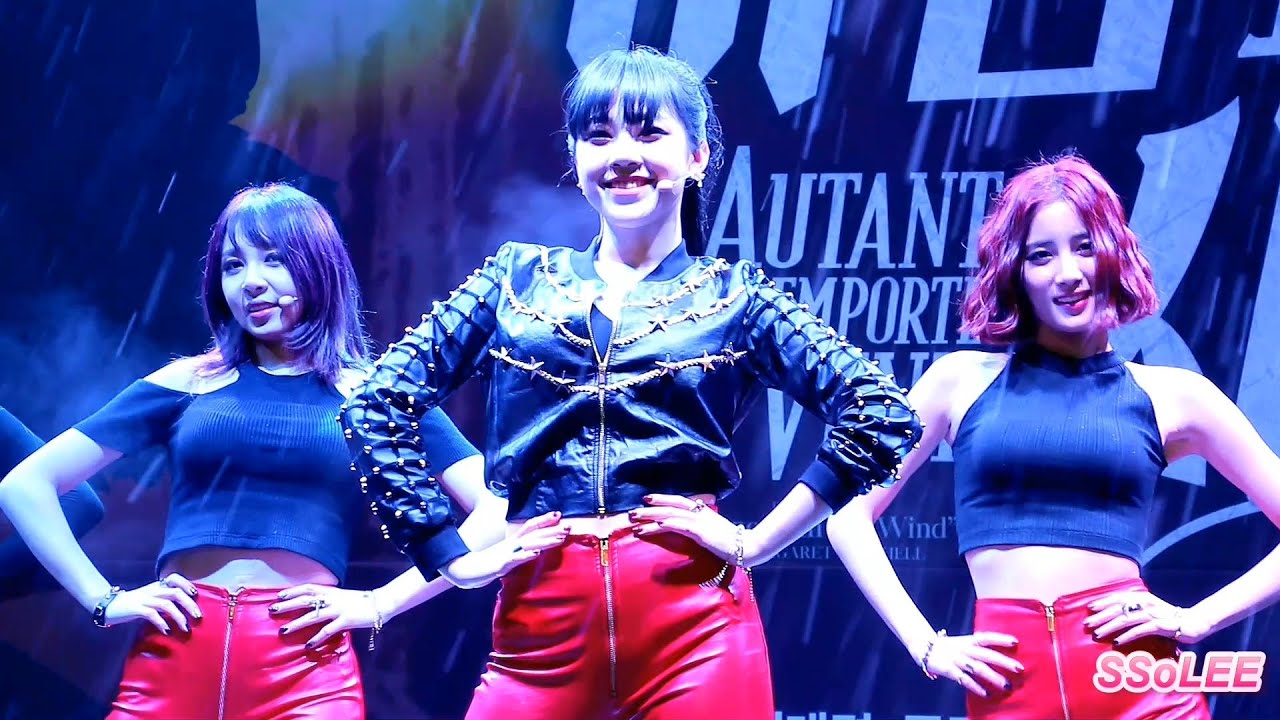 [Fancam] 150118 타히티 (아리, TAHITI) - 인트로 (Intro) + 폰 넘버 (Phone Number) @ 동대문 직캠 By SSoLEE