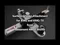 Surface grinder attachment for kmg and kmgtx features and instructions