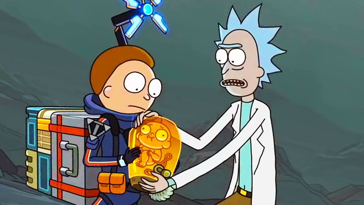Death Stranding Rick And Morty Funny Commercial Youtube