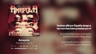 Natanael Cano, Nueva H - Amapola (Lyrics)