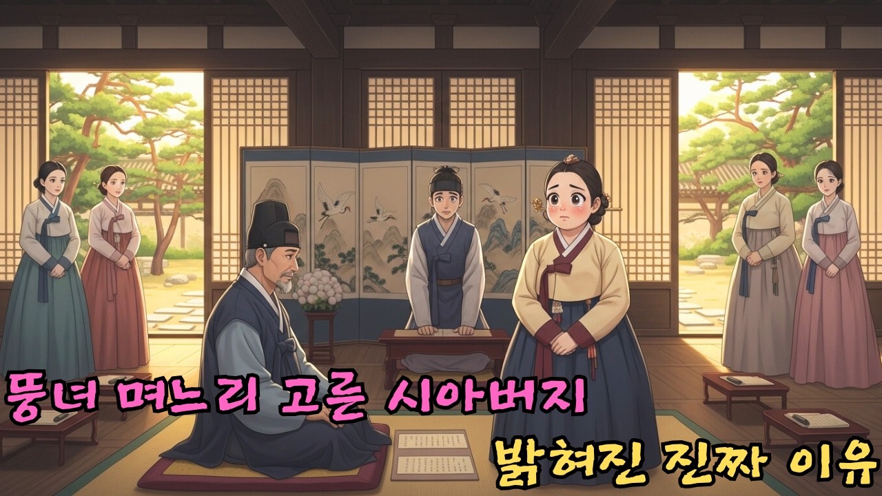 미녀들 제치고 못생긴 뚱녀 막내딸을 고른 시아버지… 그날 밝혀진 진짜 이유 | 야담·민담·전설·옛날이야기·오디오북