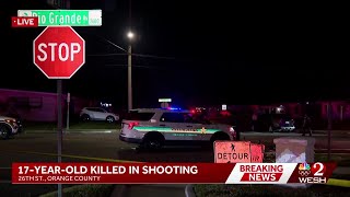 17yearold Dead After Sunday Night Shooting In Orange County Deputies Say