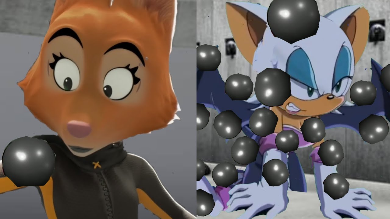 Diane Foxington and Rouge the Bat THE KRONOS UNVEILED - (Fan Art Animation)