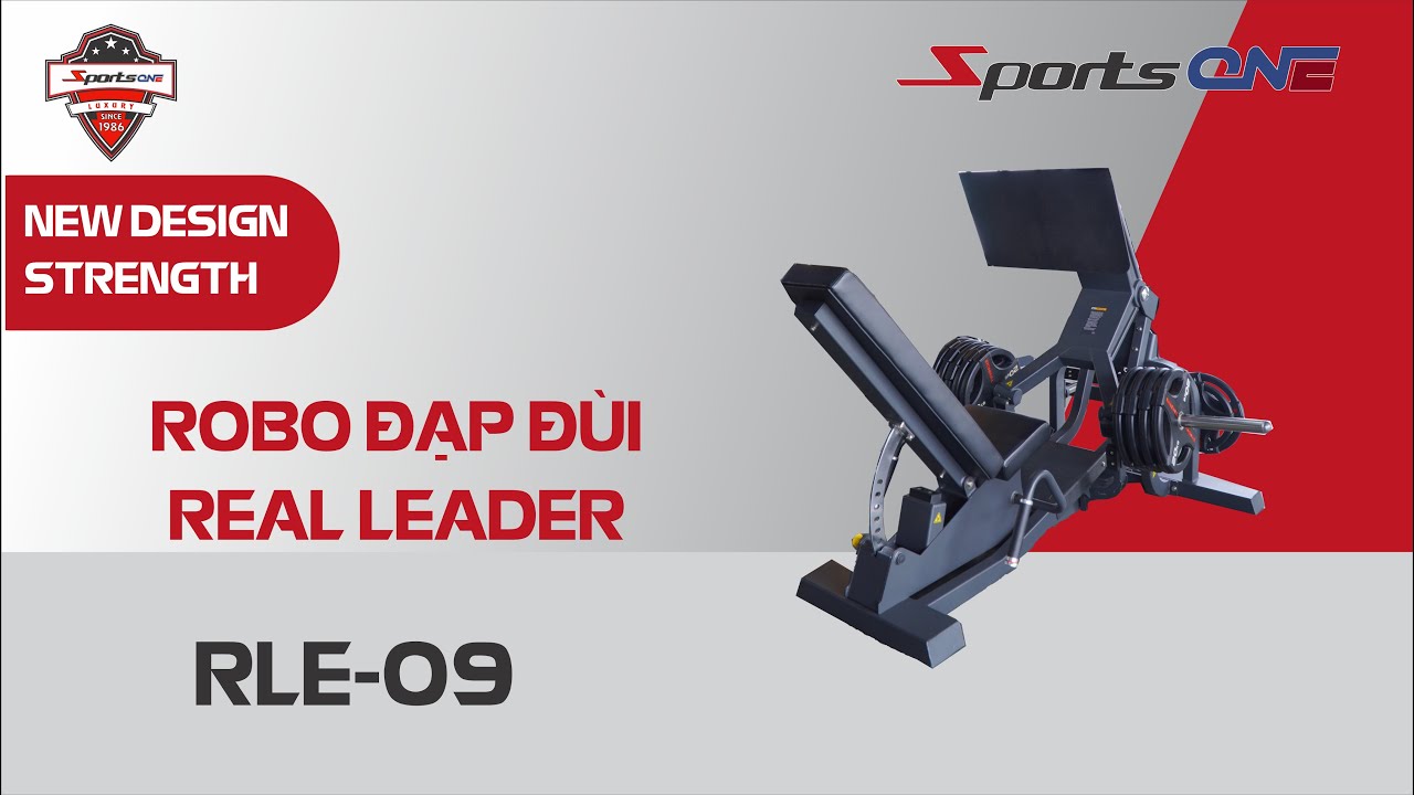 REVIEW ROBO ĐẠP ĐÙI REAL LEADER RLE-09 | SPORTS ONE VIỆT NAM - YouTube