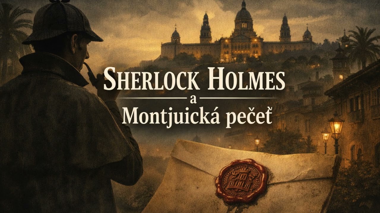 Audiokniha: Sherlock Holmes a Montjuická Pečeť (detektivní příběh)