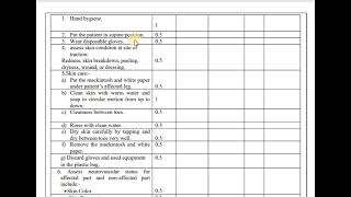 Traction Procedure Checklist