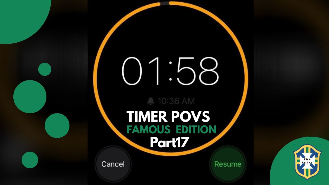 TIMER POVS because your a famous actor. - YouTube