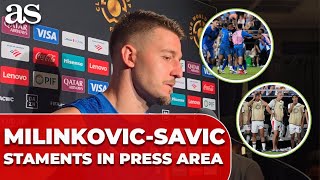 Milinkovic-Savic Staments In Press Area After Manchester City 3-4 Al-Hilal