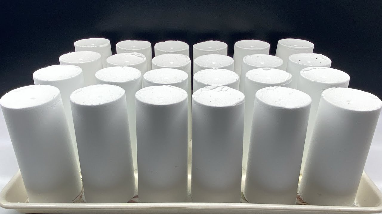 ASMR Relaxing Baking Soda Crush | Big Shape Crushing || How to baking soda crush crunchy 