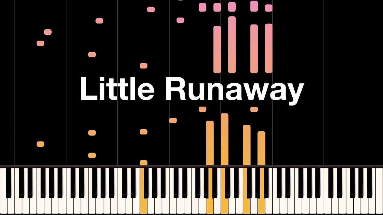 Benson Boone Little Runaway Piano Cover (Synthesia Tutorial) YouTube