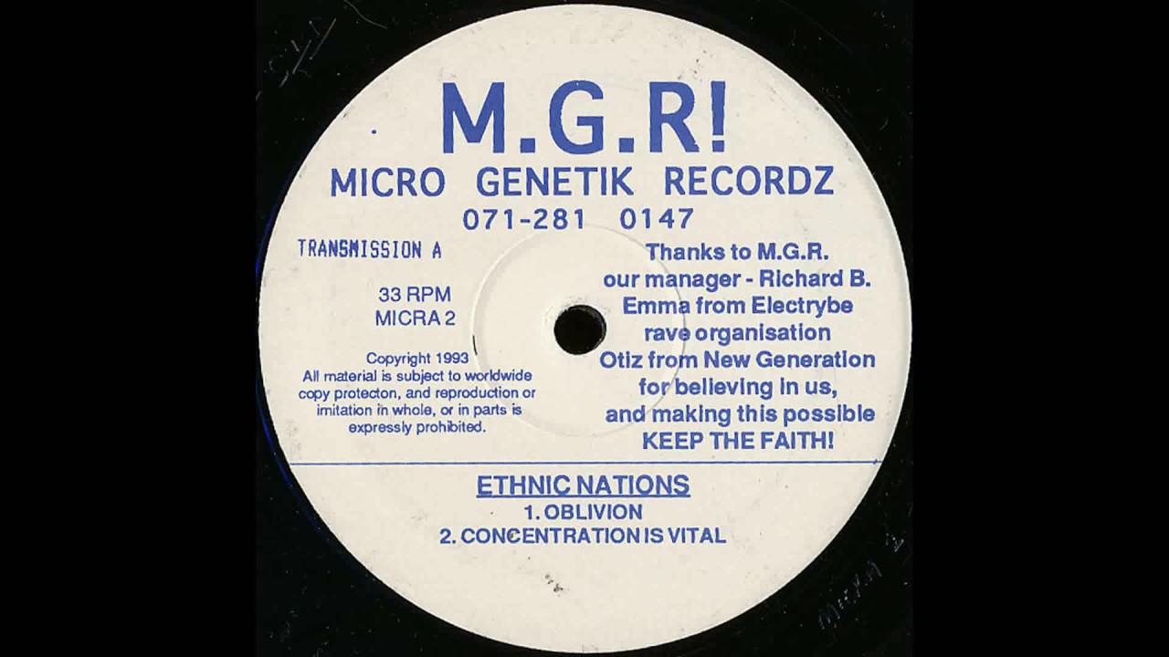 Ethnic Nations - Ready To Do Battle With The Undead (Micro Genetic Records)