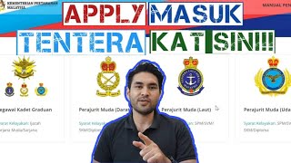 Apply Masuk Tentera Kat Laman Web Ni!