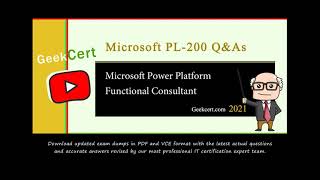 [July-2021] Latest Updated Microsoft PL-200 exam questions and answers