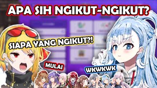Download lagu Momen Rusuh Holo ID Main Gartic Phone, Pertengkarang Ex-sahabat, Tante Fanfic | Hololive Clip