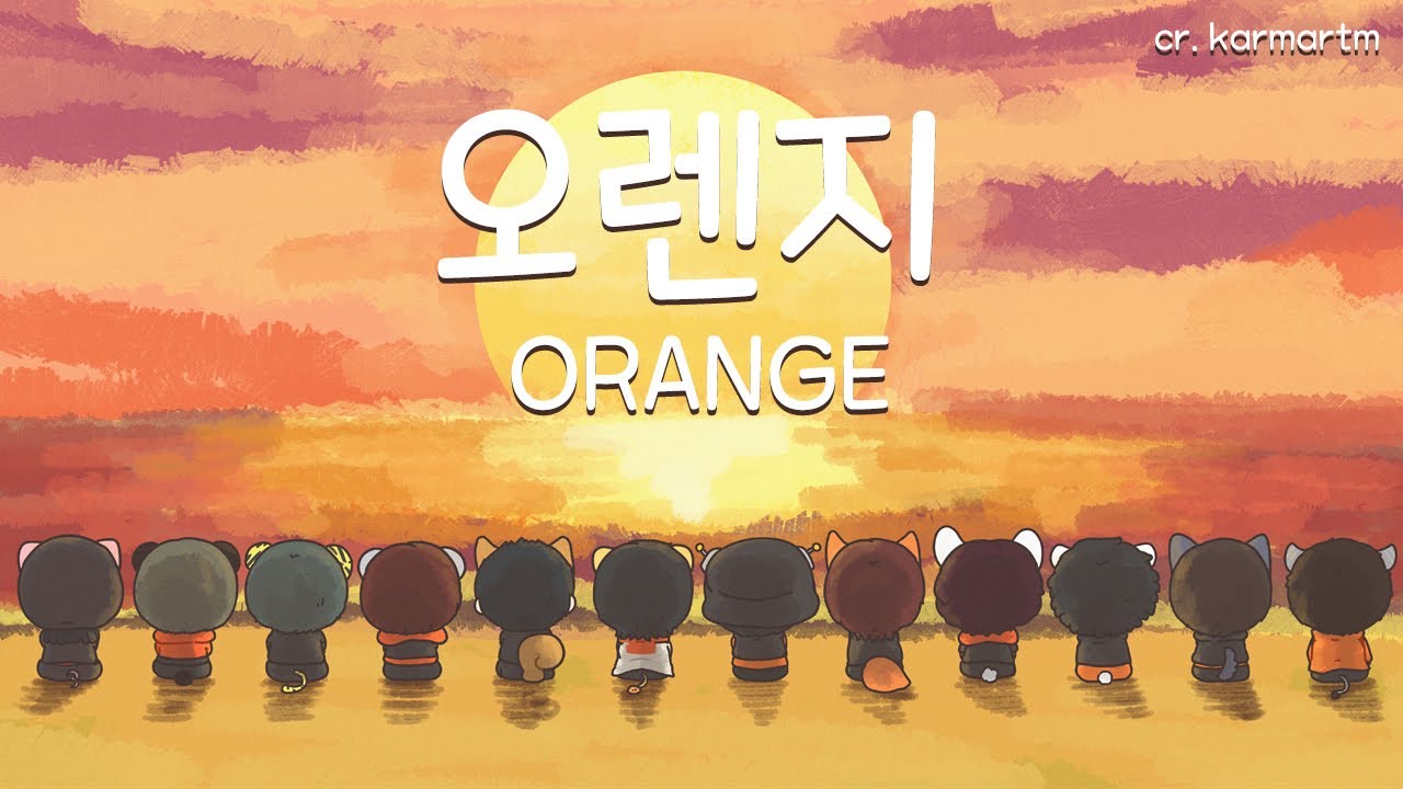 [FANART MV] TREASURE트레저 'ORANGE' (오렌지) Lyrics Karmartm YouTube