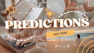 Bar Exam Drills Podcast - Ep 022 - July 2025 MEE UBE Bar Exam Essay Predictions