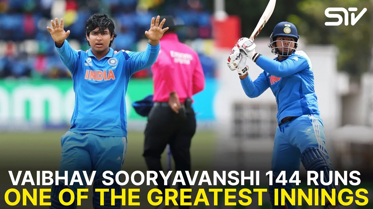 Historic 144 Runs by Vaibhav Sooryavanshi in Asia Cup Rising Stars 2025 | India vs UAE | ZH1K