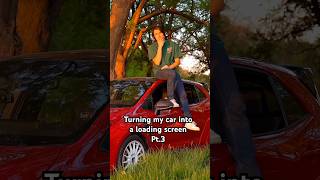 I turned my car into a loading screen