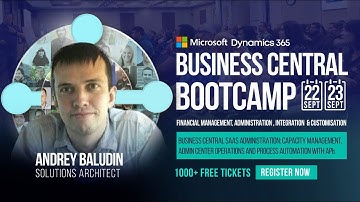 BC SaaS administration: Capacity management, Admin Center operations & process automation with APIs