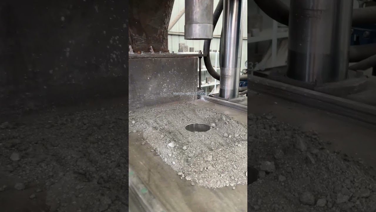 molybdenum block press machine. mercury block making machine. Aluminum chips block press mahcine.