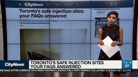 Your safe injection site questions answered