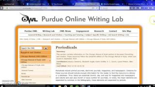 Citing in Footnote with Database Source