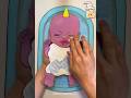 鬼赤ちゃんの沐浴👶 Demon baby bathing👹#shorts