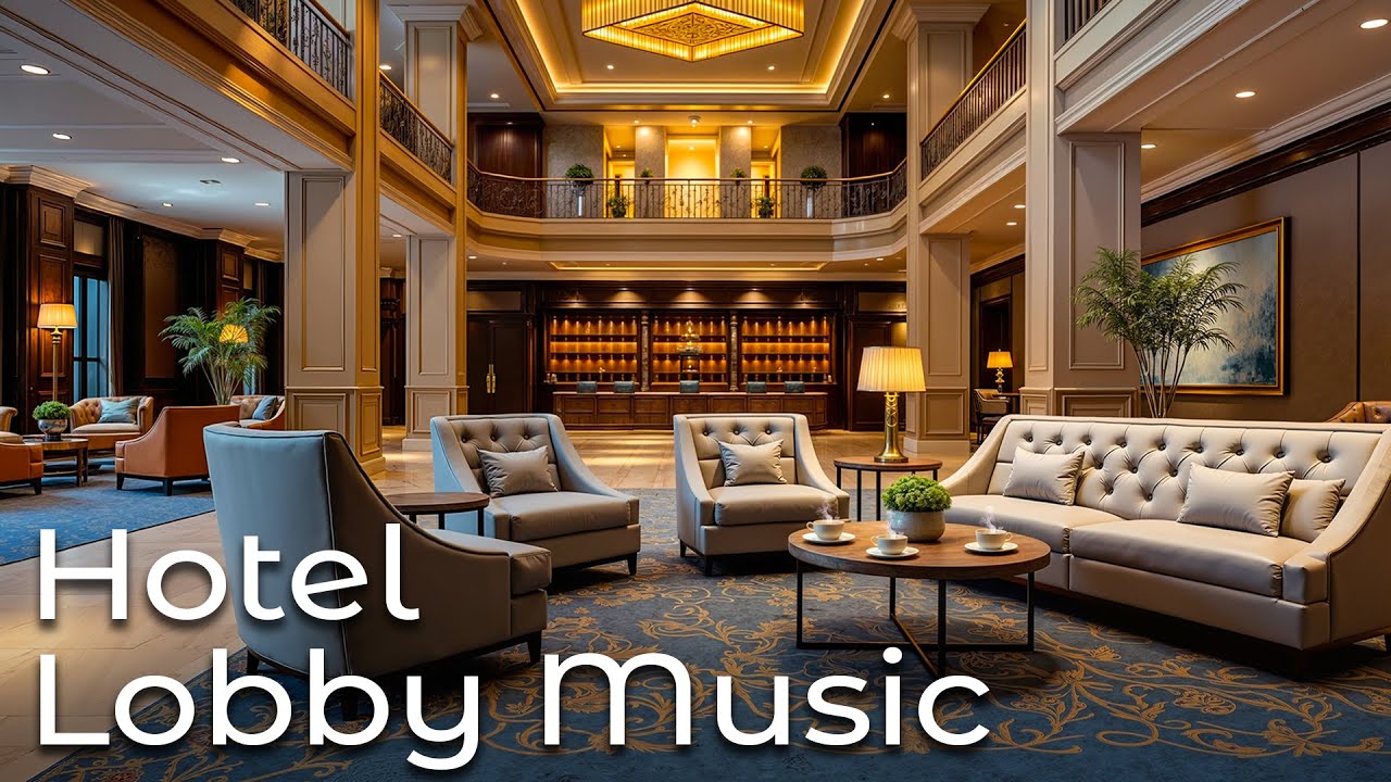 Hotel Lobby Music BGM - Relaxing Jazz Music for Stress Relief - Jazz ...