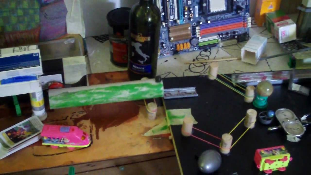 FAIL Machine-Rube Goldberg  Pythagoras Switch ピタゴラスイッチ 116