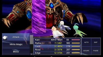 Final Fantasy IV (Android) - Final Battle: Zeromus