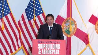 Governor DeSantis Announces Major Aerospace, Defense, and Industrial Investments @GovernorRonDeSantis