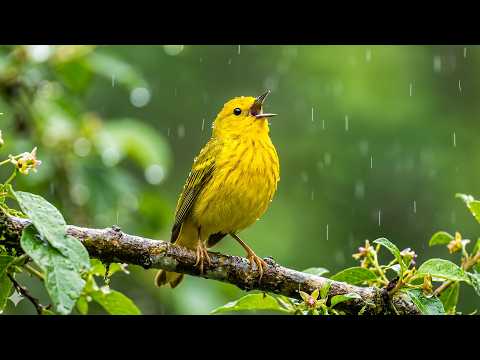 🍃 Calm Piano & Bird songs: Peaceful Nature Ambience for Flow State, Deep Work and Creativity 🎹