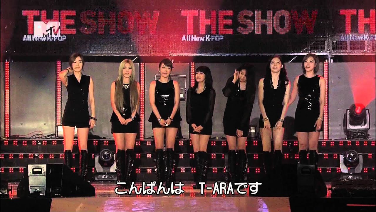 T ARA''Day By Day&Talk&Roly Poly @ MTV The Show120720