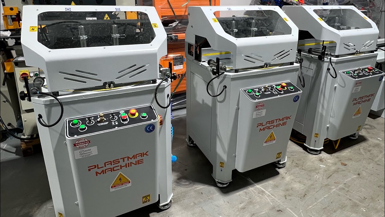 SC402 aluminum and PVC upcut saw