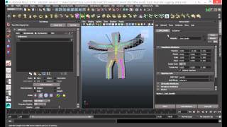 The Paint Skin weight tool, Maya 2014