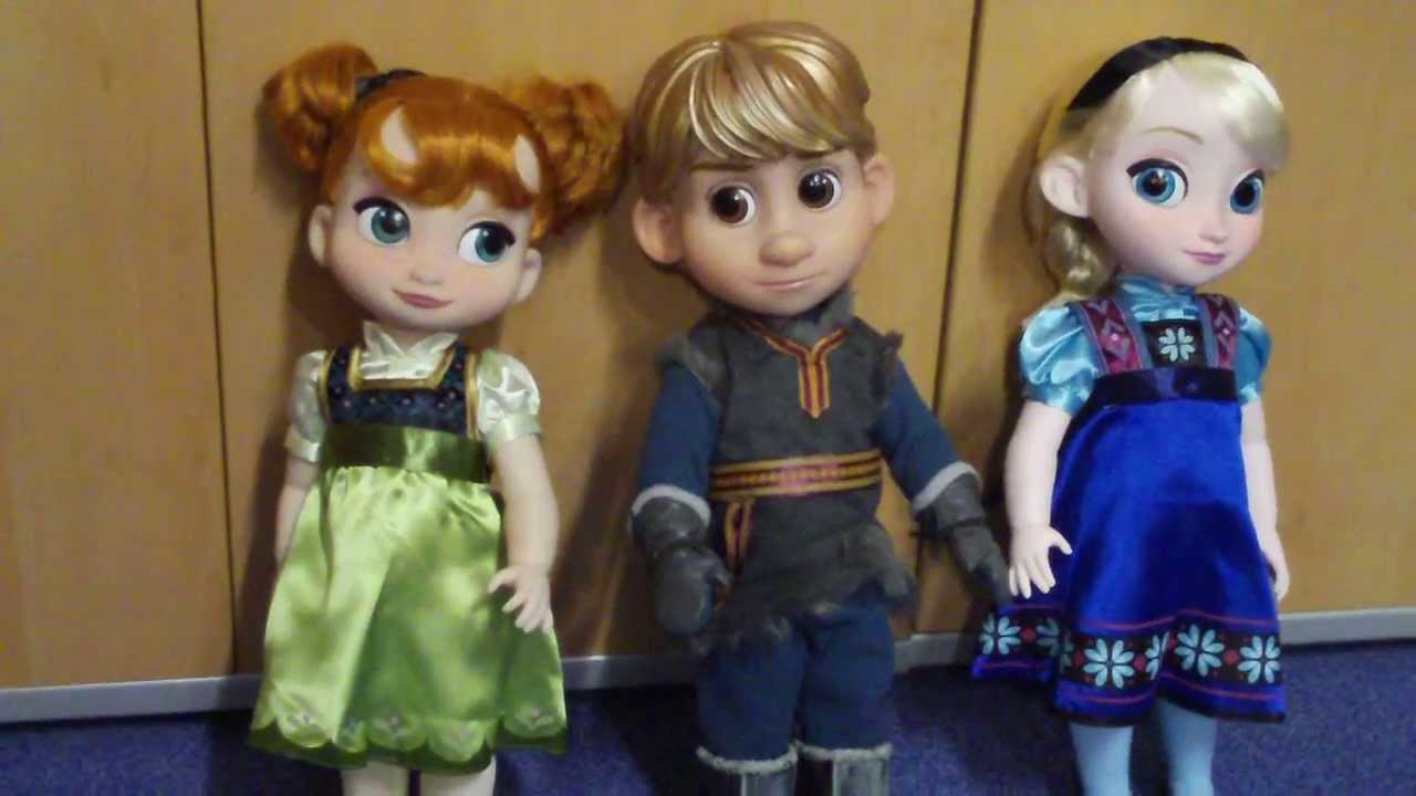 anna and elsa animators collection dolls