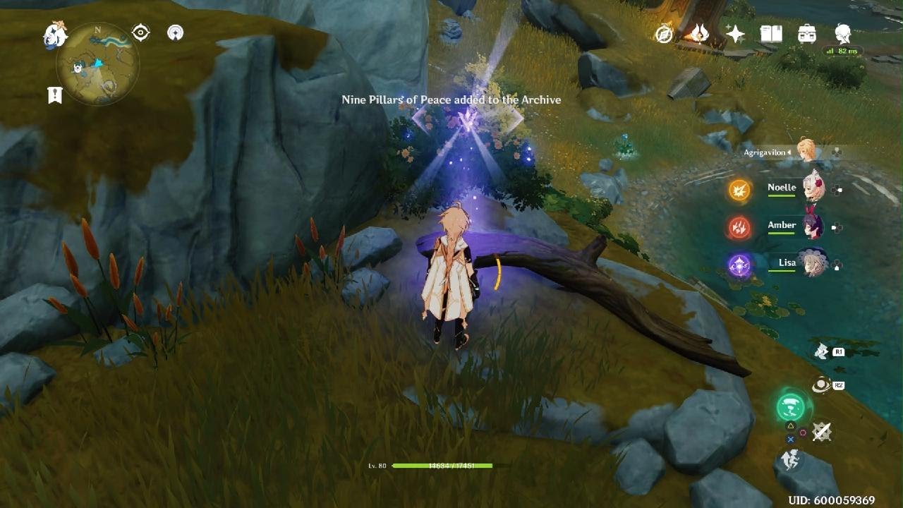 Genshin Impact Geography Liyue Cuijue Slope Nine Pillars of