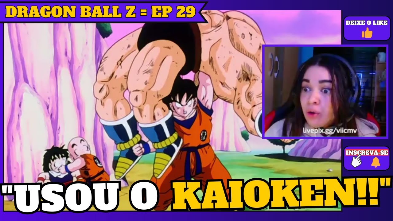 VIC MV - VENDO O GOKU DERROTANDO NAPPA, DRAGON BALL Z EP 29