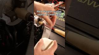 The “cheater” method for dragon scale wraps #sonoranrods
